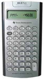 TI-BA II Plus Professional Finanzrechner Texas Instruments