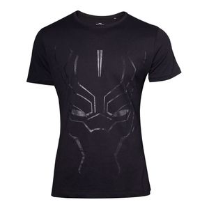 Marvel T-Shirt -L- Black on Black, schwarz