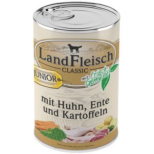 Landfleisch Classic Junior 400g - Huhn, Ente & Kartoffeln