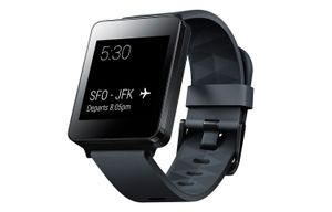 LG G Watch W100 Smartwatch Black Titan Android Wear Neu inversiegelt