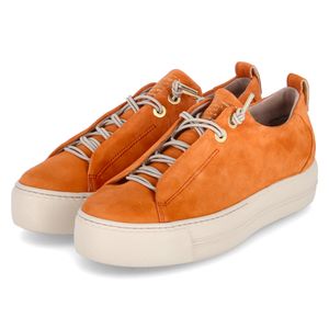 Paul Green Sneaker 5017-274, Rauleder, Orange, Damen
