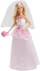 Barbie Braut Puppe (blond), Anziehpuppe, Barbie Hochzeit, Barbie Hochzeitskleid