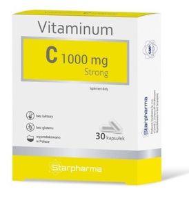 Vitaminum C, 1000 mg, Strong, 30 kapsułek