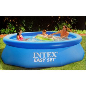 Intex 28142GN - Easy Pool Set inkl. Filterpumpe 396cm x 84cm