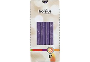 Bolsius Spitzkerzen Ultra Violet - 12 Stück