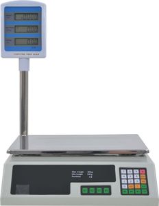 vidaXL Elektroniczna waga do paczek z wyświetlaczem LCD 30 kg