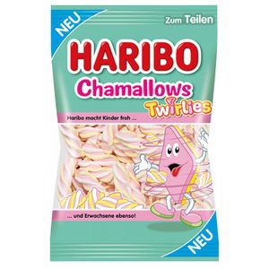 Haribo Chamallows Twirlies Schaumzuckerstücke Vanillegeschmack 200g