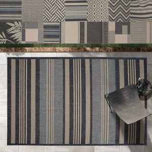 In- & Outdoor-Teppich Clyde wetterfester Sommerteppich moderne Designs Riverbay 200x290 cm