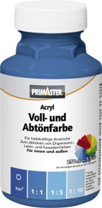 Primaster Voll- und Abtönfarbe 250 ml blau matt