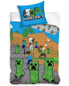 Bavlněné ložní povlečení Minecraft - Time to Mine