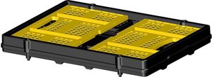 Stanley by Black & Decker SXWTD-FT505 Skladací box (d x š x v) 568 x 410 x 272 mm Čierna, žltá 1 ks.