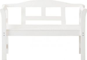 Sensline "Friesenbank Gartenbank sensline Kiefer2-Sitzer 113 x 45 x 78 cm weiß"