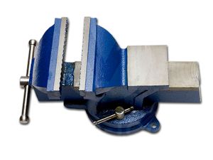 Schraubstock Parallel-Schraubstock 150mm mit vorgefertigte Löcher & Amboss