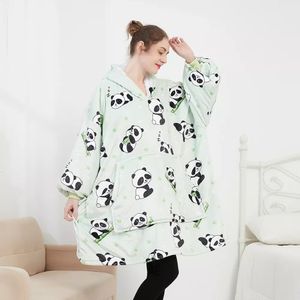 Übergroße Pulli Decke, Oversize Hoodie Blanket, Sweatshirt-Decke, Kapuzenpullover Pullover Sherpa Warmes Sweatshirt