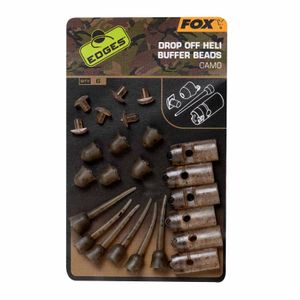Fox Fishing Edges Camo Drop Off Heli Buffer Bead Kit