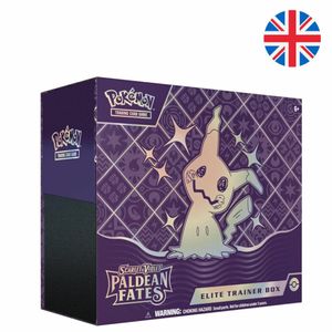 Englische Pokemon Scarlet & Violet Paldea Fates Elite-Trainerbox