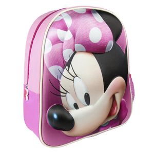 Disney Minnie Mouse 3D Rucksack Kindergartentasche - 31x25x10cm