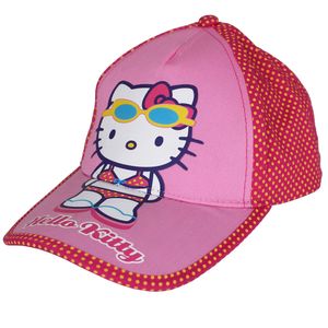 Kinder Cap - Cappy - Schirmmütze für Mädchen und Jungen - Motiv Hello Kitty Gr. 54