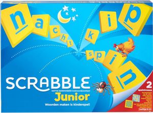 Mattel Brettspiel Scrabble Junior (NL), Farbe:Multicolor