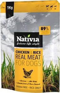 Nativia Real Meat - Chicken&Rice 1 kg