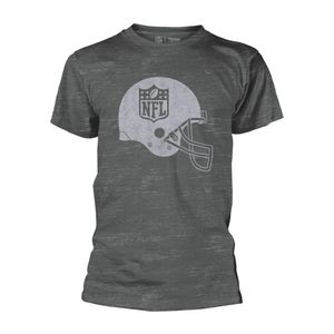 NFL - "Helmet Shield" T-Shirt für Herren/Damen Uni PH2341 (XL) (Grau)