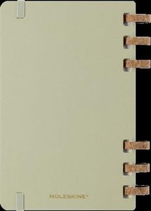 Moleskine 12 Monate Studienplaner mit Spiralbindung, L/A5, Fester Einband, Kiwi