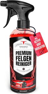 Professionelle Felgen-Reinigung für Alufelgen & Stahlfelgen 1 Liter | Autopflege für Sommer-Reifen/Winter-Reifen| Premium Felgen Reiniger|URBAN Forest