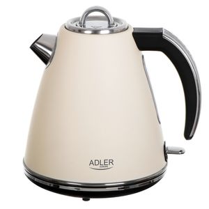 Adler AD 1343 Wasserkocher creme-farben 1,5 Liter 2200 Watt