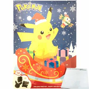 Pokemon Adventskalender (280g Packung) + usy Block