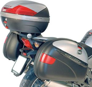 Givi Monokey Honda Cbf 500/600s/600n/1000/1000 Abs Montage Seitenkoffer Schwarz  Schwarz One Size