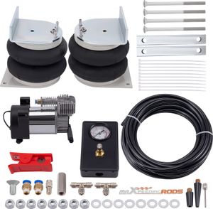 2Stk. Luftfederung mit 12 V Kompressor Kit for Vauxhall Movano 2010-2020 4000 KG