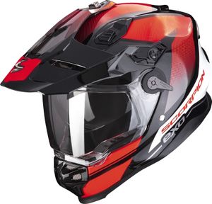 Scorpion ADF-9000 Air Trail Motocross Helm, schwarz/rot, XL (60/61)