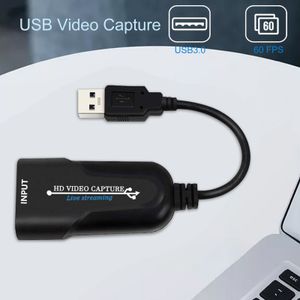 Aufnahmebox USB Large Kompatibilität Mini -Grafikkarten Grabber -Recorder -Box für Spiel