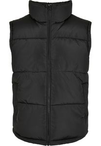 Pánská vesta Urban Classics Block Puffer Vest black/black - XL