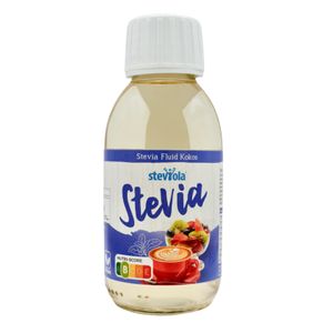 Steviola® Stevia Fluid Kokos 125ml | Flavour Drops | vegan | flüssige Süße | Stevia Tropfen | Zuckerersatz | kalorienarm | flüssiges Stevia