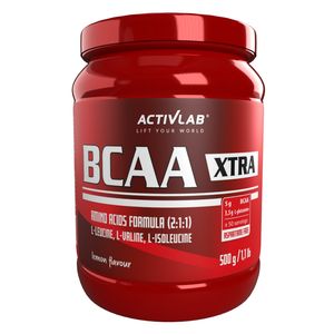Activlab BCAA Xtra 500g, L-Leucin, L-Isoleucin, L-Valin, L-Glutamin - Grapefruit