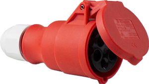 as-Schwabe Bals CEE-Kupplung 400V 32A Rot Schraubanschluss max. 6mm² IP44