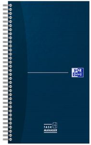 Oxford Office Essentials TaskManager 141 x 246 mm blau 115 Blatt