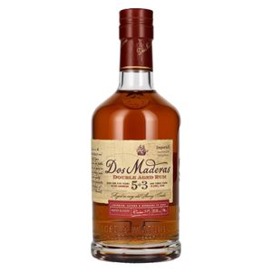 Dos Maderas 5+3 Double Aged Rum 0,7l, alc. 37,5 Vol.-%, Rum Karibik/Spanien