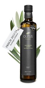 Griechisches Olivenöl kaltgepresst, nativ extra | Oleus aus Koroneiki Oliven Premium 500ml