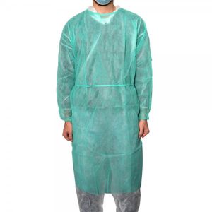 MaiMed® Coat Protect ochranný plášť, zelený, 120 x 140 cm, 1 balenie = 10 kusov