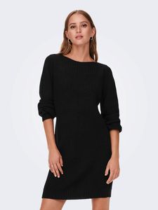 Jacqueline de Yong JDYWHITNEY MEGAN L/S BOAT DRESS KNT NOOS LieferantenFarbe: black, Größe: XS