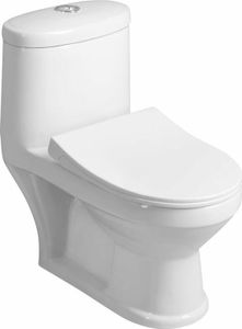 PETIT Kinder-WC Kombi, Abgang senkrecht/waagerecht, Weiß