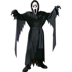Ghostface Scream Halloween-Herrenkostüm schwarz-weiss