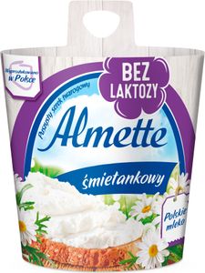 Almette Nadýchaný krémový syr bez laktózy 150 G