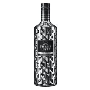 Three Sixty 100 Proof Vodka | 50 % vol | 0,7 l