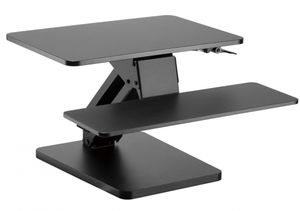 Schreibtisch-Sitz-Steh-Arbeitsplatzerhöhung - Arbeitsplatz - ergonomisch höhenverstellbar