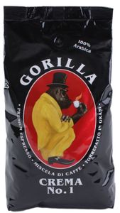 Joerges Gorilla Crema No 1 Espresso Kaffeebohnen 1kg