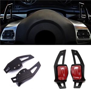 Schaltwippen Verlängerung Shift Paddels Geeignet Für VW Golf 6 Passat 3C Tiguan 1 Jetta Scirocco Eos Touran Polo in Schwarz