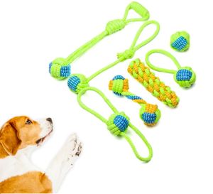PAW PLANET Hundekaue Garn Hund kauen Hundekauspielzeug Kauspielzeug für Hunde Robustes Kauspielzeug Sicheres Spielzeug für Tiere Widerstandsfähig gegen Beschädigungen